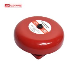 Alternative view of Sonnette d'incendie conventionnelle résistante aux intempéries 24 V / 220 V, 15 cm (6 pouces)