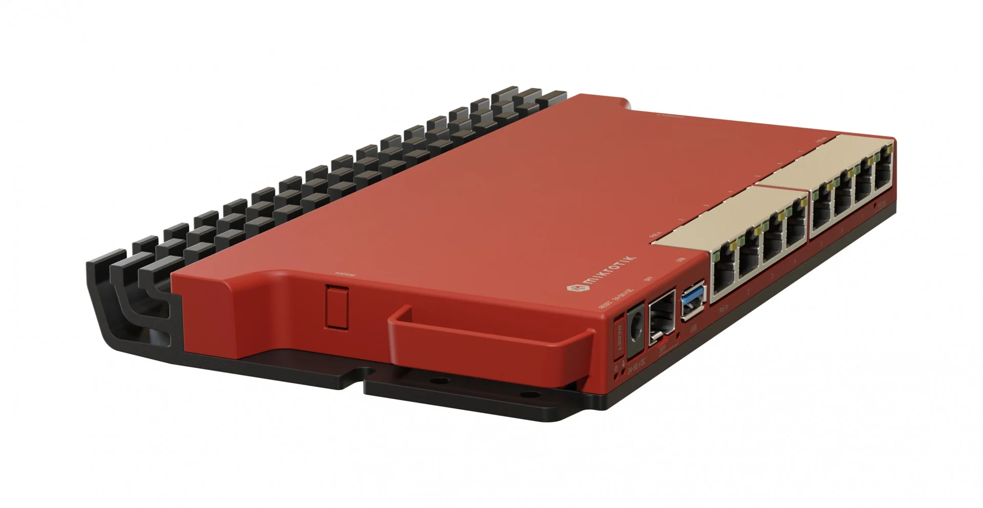 Mikrotik L009UiGS-RM Routeur connecté 2.5 Gigabit Ethernet, Gigabit Ethernet Rouge – Image 4