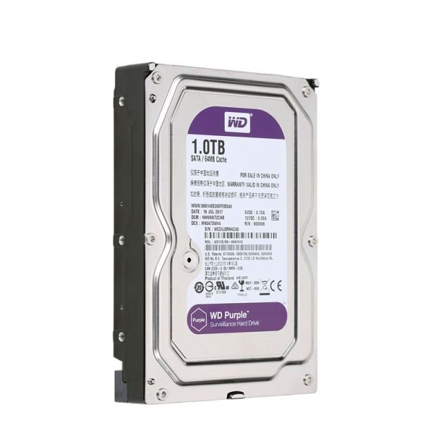Disque dur de surveillance 1 To SATA 6 Go / s - WD Purple - 3,5 pouces – Image 2