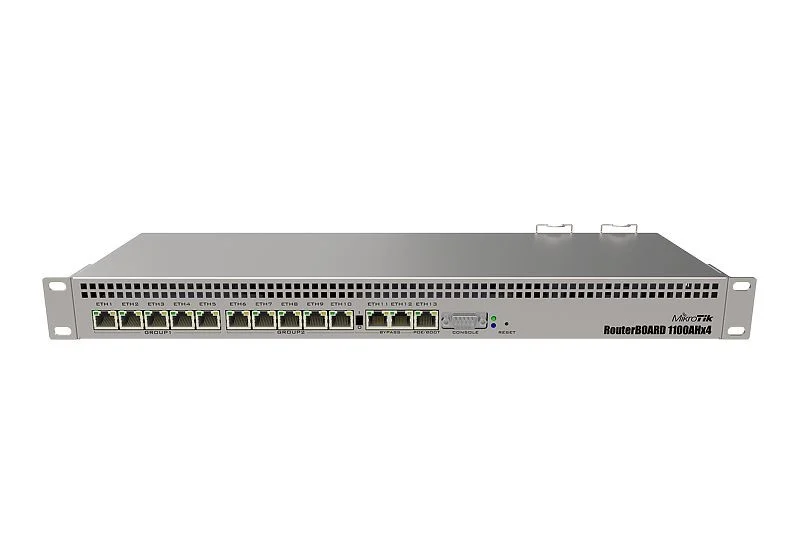 Routeur Mikrotik RB1100 AHX4 Rackable gigabitEthernet avec wifi