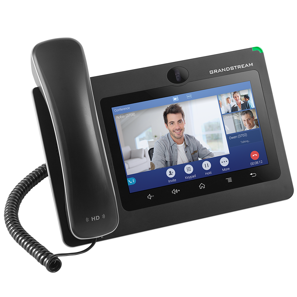 Téléphone IP Grandstream GXV3370 - Ecran tactile 7" - PoE - Visioconférence