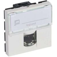 PRISE RJ 45 CAT. 6A STP BLANCHE 2M LEGRAND MOSAIC – Image 2