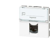 PRISE RJ 45 CAT. 6A STP BLANCHE 2M LEGRAND MOSAIC – Image 3