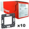 Legrand - Support à griffes pour Mosaic , Céliane ou Soliroc pour 1 poste ou - 2 modules - 080261