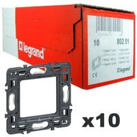 Legrand - Support à griffes pour Mosaic , Céliane ou Soliroc pour 1 poste ou - 2 modules - 080261