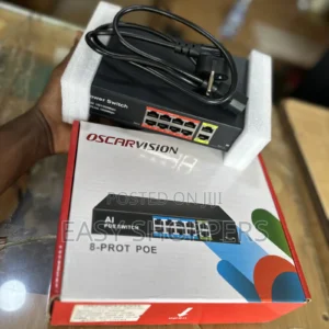 Switch Poe IA 8-port Oscarvision 120W