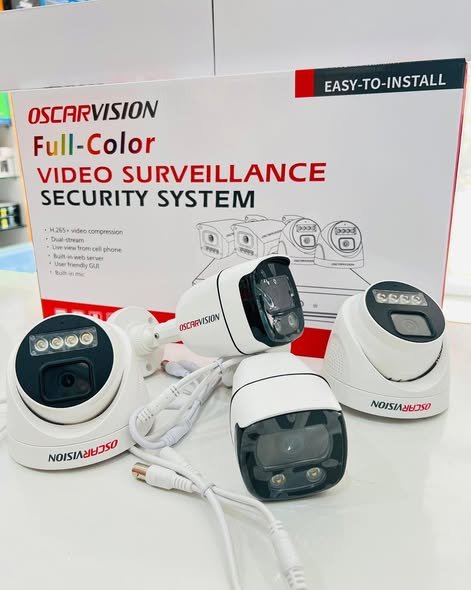 kit de 4 caméra 5MP Oscarvision ( système de vidéosurveillance full-color )