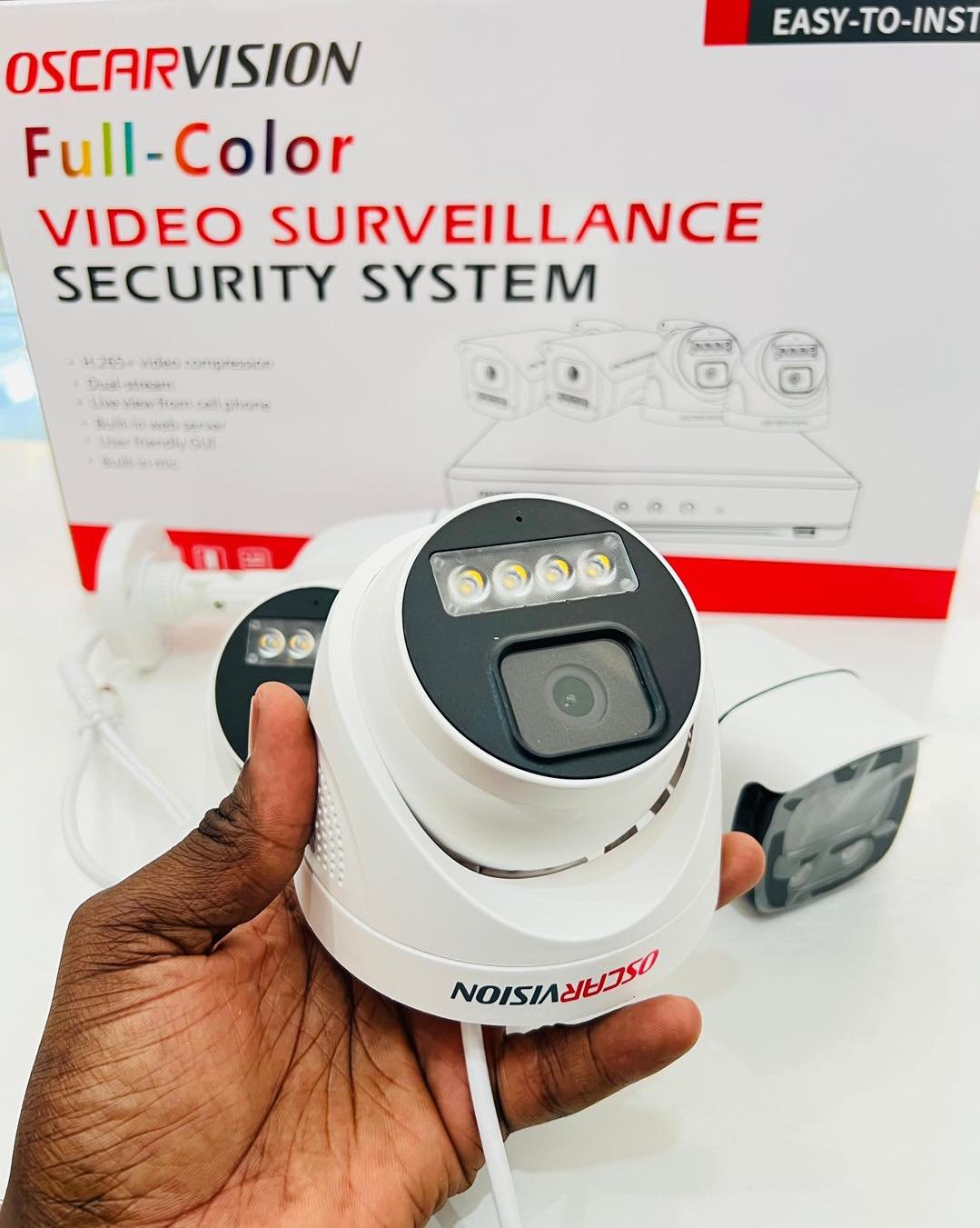 kit de 4 caméra 5MP Oscarvision ( système de vidéosurveillance full-color ) – Image 7