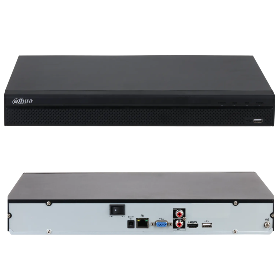 Enregistreur NVR 16 Canaux PoE Compact 1U Dahua NVR2216-16P-4KS3
