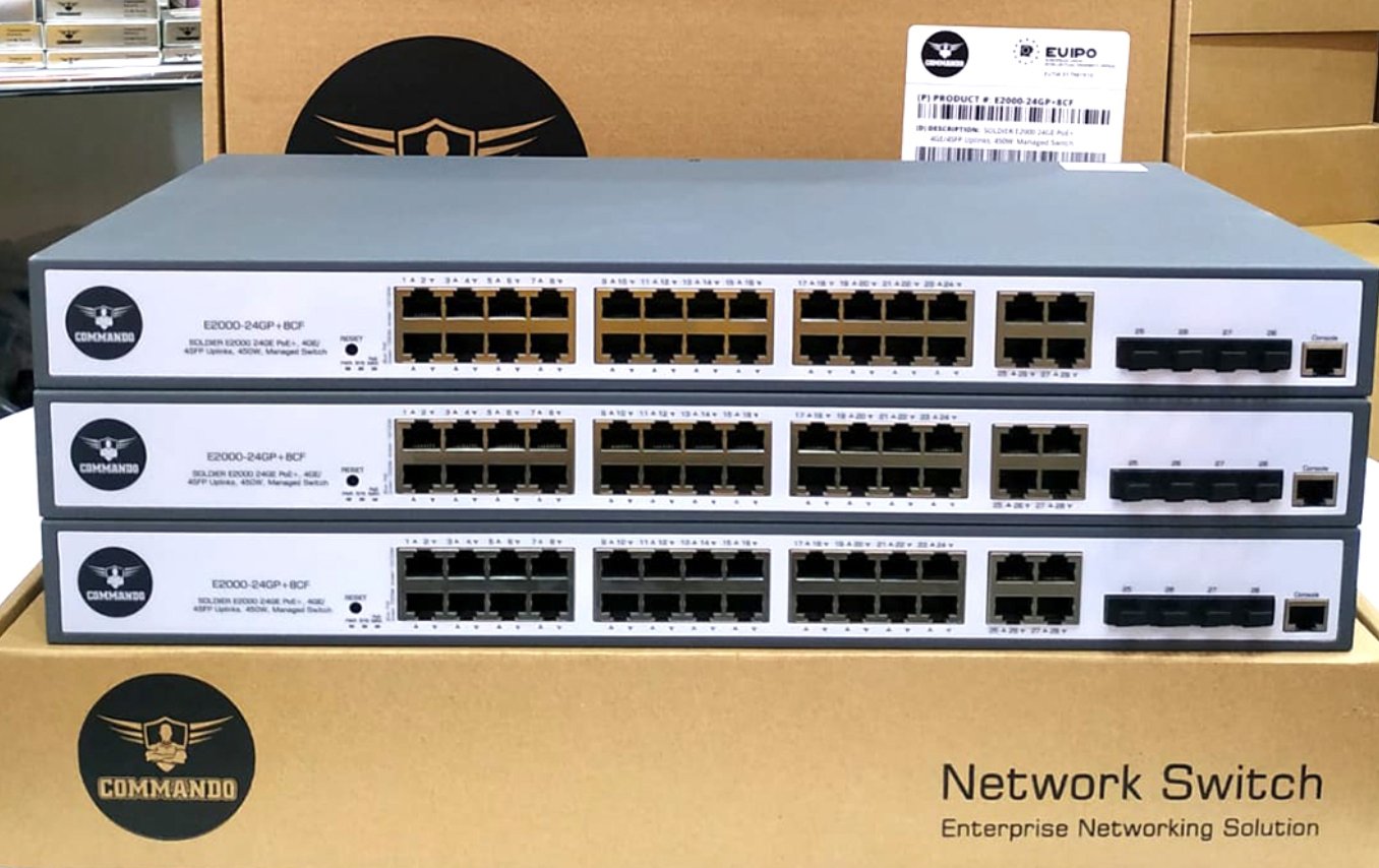 Switch Commando E2000-24GP+8CF – Image 4