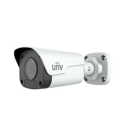 Caméra réseau mini bullet fixe Uniview (IPC2124LB-SF40KM-G) 4MP