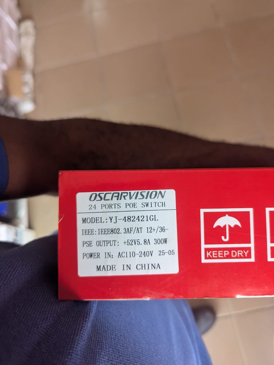 Switch Poe IA 24-port Oscarvision 300W – Image 2