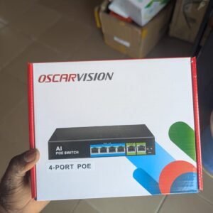 Switch Poe IA 4-port Oscarvision 65W