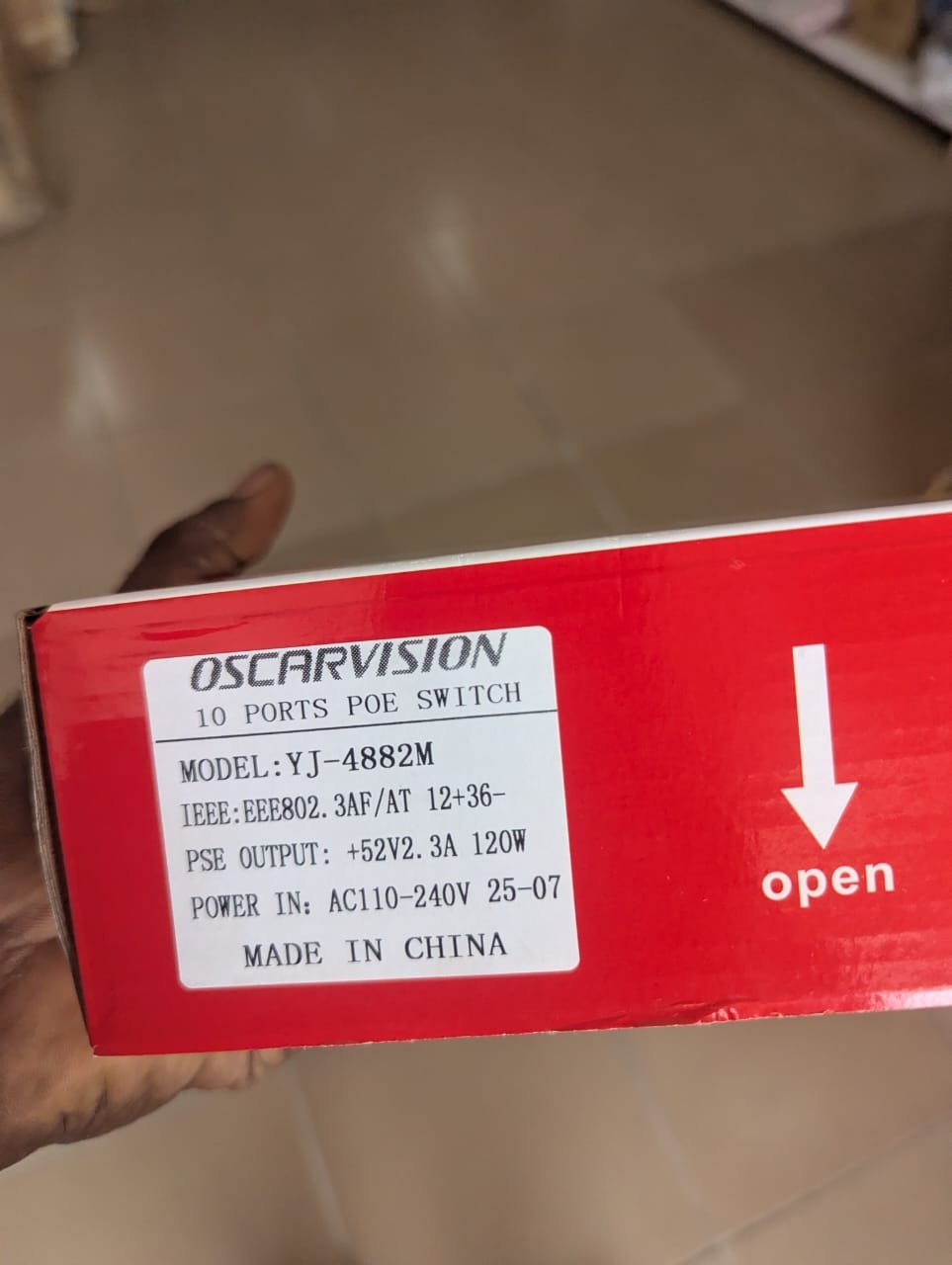 Switch Poe IA 8-port Oscarvision 120W – Image 3