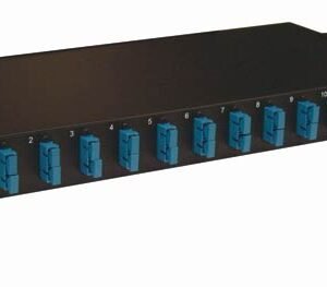 TIROIR OPTIQUE EQUIPE DE 12 TRAVERSEES SC-APC SIMPLEX MONOMODE OS2