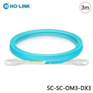 Câble de brassage à fibre optique SC-SC/UPC-MM-DX-3.0mm-OM3